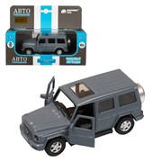 ТМ "Автопанорама"  Машинка металл. 1:42 Mercedes-Benz G350d, серый, инерция, откр. двери, ¶ в/к 17,5 JB1251222