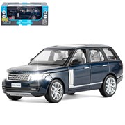 ТМ "Автопанорама" Машинка металлическая 1:26 Range Rover, синий перламутр, откр. двери, капот JB1200126