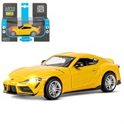 ТМ "Автопанорама" Машинка металлическая 1:31 Toyota Supra [US], желтый, откр. двери, свет, звук JB1251475