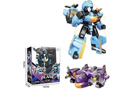 Робот-трансформер, цвет фиолетовый, в/к 15*7*18см JB0211360