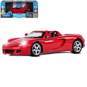 ТМ "Автопанорама" Машинка металлическая, 1:24, Porsche Carrera GT, красный, в/к 24,5х12,5х10,5 см JB1200220-1