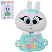 ТМ "Smart Baby" Развивающая игрушка "Зайчик",зеленый ,в/к 19,5х13х4,5 см JB0333451