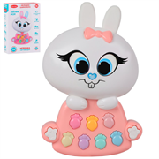ТМ "Smart Baby" Развивающая игрушка "Зайчик", розовый, розовый JB0333453