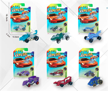 AUTODRIVE Машинка металлическая, CHANGE COLOR COLLECTION, меняет цвет, блистер 16,5*10,8*3 см JB0404821