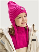 Комплект шапка и манишка  12з16025 фуксия  12з16025-4