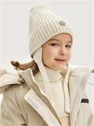 Комплект шапка и манишка  12з16025 молоко 12з16025-1