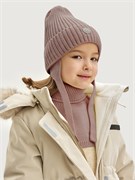 Комплект шапка и манишка  12з16025 какао  12з16025