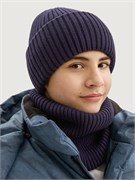 Комплект шапка и снуд  12з16525 неви  12з16525