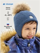 Шапка 11з15525 джинсовый 11з15525-2