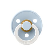Пустышка латексная ночная BIBS Colour Glow - Baby Blue, 18+ мес. 300271