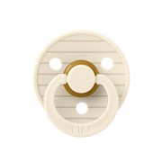 Пустышка латексная BIBS Studio Colour - Pin - Ivory Vanilla, 0+ мес. 10015245