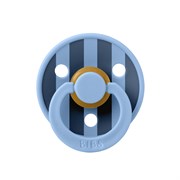 Пустышка латексная BIBS Studio Colour - Block - Sky Blue, 0+ мес. 10016230