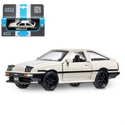 ТМ "Автопанорама" Машинка металл. 1:37 Toyota AE86, белый, инерция, откр. двери, в/к 17,5*12,5*6,5 с JB1251667