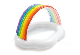 Бассейн надувной Intex "Радуга", 142 х 119 х 84 см 57141NP