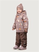 Костюм 7з0225 капучино/орех  7з0225-1