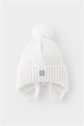 КВ 20401/ш/белый шапка детская  КВ 20401/ш