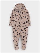 ФЛ 60009/н/2 ГР комбинезон д/дет яс светло-бежевый, цветочки пятнышки ФЛ 60009/н/2 ГР