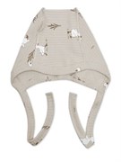 Чепчик Швы наружу Утята Рубчик Светлый кофе Арт.81290956 81290956