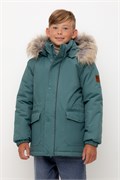 ВК 36096/5 УЗГ морская сосна пальто для мальчика ВК 36096/5 УЗГ