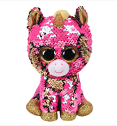 Мягкая игрушка Фантазия единорог с пайетками 15 см TY 36363 36363