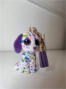 Игрушка-брелок Дарлинг фиолетовый далматинец, 10 см, 25056 25056