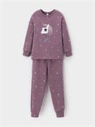 К 1581/темная орхидея,полянка пижама дет К 1581/темная орхидея