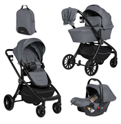 Коляска модульная  3в1 Baby shell 2025 (Greige/Серый BBS-014) BBS-014