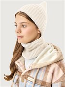 Комплект шапка и снуд 12м21426 молоко 12м21426-2