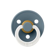 Пустышка латексная ночная BIBS Colour Glow - Petrol, 0+ мес. 100328