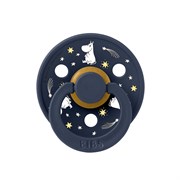 Пустышка латексная BIBS x Moomin Colour - Good Night - Deep Space, 6+ мес. 20029259