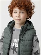 ВК 35021/3 ГР жилет дет темно-зеленый ВК 35021/3 ГР