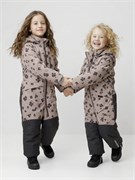 ВК 60136/н/1 ГР комбинезон дет бежевый, цветочки пятнышки ВК 60136/н/1 ГР