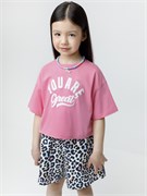 КР 302936-1/розовый 2216 к671 фуфайка (футболка) для дев КР 302936-1/розовый