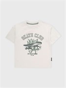 КР 302981/светло-бежевый 0783 к690 фуфайка (футболка) для мал КР 302981/светло-бежевый