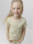 КР 301996/молочный 1005 Н204 к705 фуфайка (футболка) для дев  КР 301996/молочный 1005