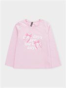 КР 302831/светло-розовый 2803 к737 лонгслив (футболка дл.рукав) для дев КР 302831/светло-розовый