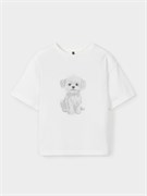 КР 303033-1/молочный к733 фуфайка (футболка) для дев КР 303033-1/молочный к733