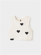 КР 303034-1/молочный 0605 Н211 к733 майка-топ для дев  КР 303034-1/молочный 0605