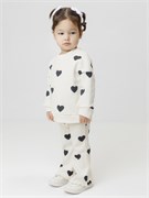 КР 400936/молочный 0605 Н211 к731 брюки для дев КР 400936/молочный 0605