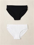 К 1972-2уп/белый,черный набор трусы для дев К 1972-2уп/белый,черный