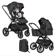 Коляска модульная 2в1 Belleza Comfort (Golden black/Черное золото FBC-2) FBC