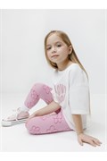 КР 4074-1/розовый 2710 Н199 к717 брюки (лосины) для дев  КР 4074-1/розовый 2710