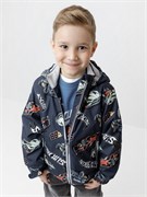 ВК 30159/н/1 Ал куртка (ветровка) для мал темно-серый, гонки ВК 30159/н/1 Ал