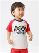 КР 303022/молочный 1001 к712 фуфайка (футболка) для мал КР 303022/молочный 1001