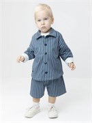 КР 400946/синяя полоска к722 шорты для мал КР 400946/синяя полоска