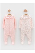 К 6538-2уп/розовый Н274,молочный Н273 набор комбинезон (слип) яс К 6538-2уп/розовый Н274