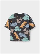 КР 302975/темно-серый 3901 Н203 к694 фуфайка (футболка) для мал КР 302975/темно-серый