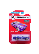 Машинки die-cast синяя серия, в коллекции 13 видов, масштаб 1:64 FT072657812 FT072657812