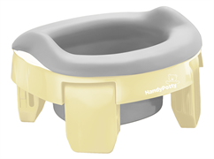 Горшок универсальный складной с многоразовой вкладкой HandyPotty 3 в 1 от ROXY-KIDS, цвет Топленое м HP-255MM