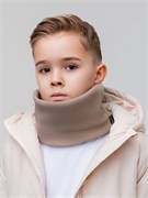 Шарф (Снуд) (Цвет темно-бежевый, Размер one size), 12-134M 12-134M-3